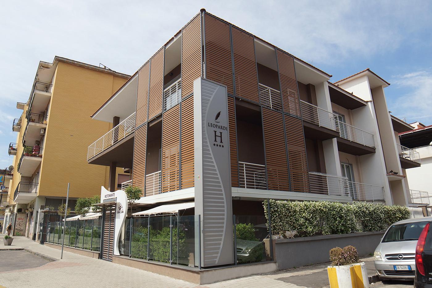 Hotel Leopardi Pomigliano d'Arco Esterno foto